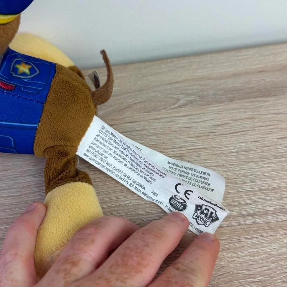 Paw Patrol Soft Chase Plush That Sits